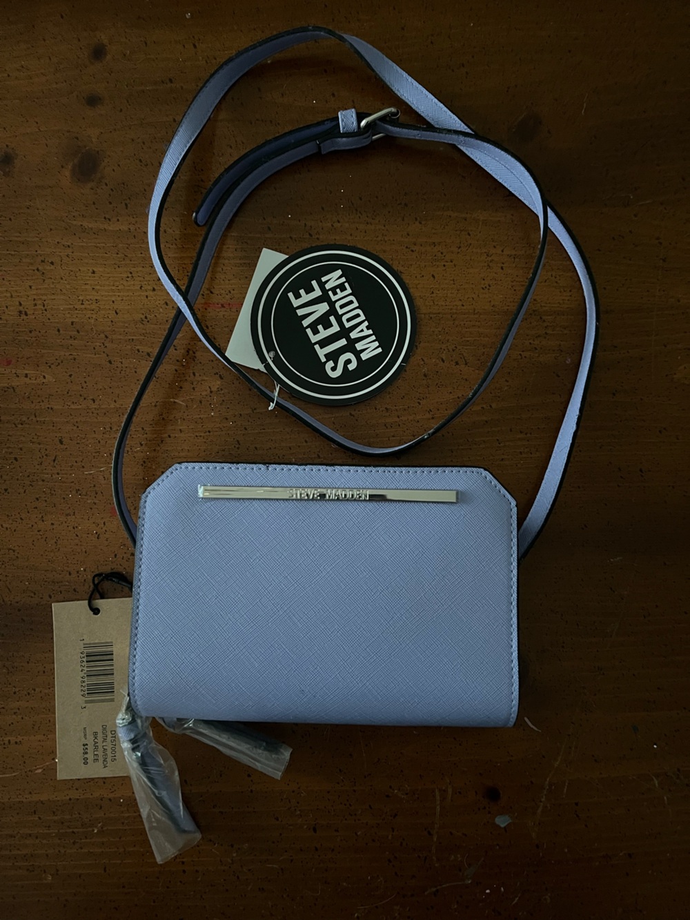 NWT - Steve Madden Digital Lavender Crossbody Bag